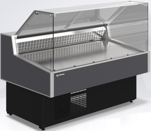 Витрина холодильная напольная CRYSPI OCTAVA Q 1800 (RAL 7016)