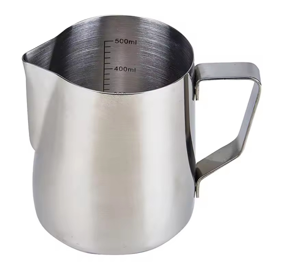 Питчер (молочник) 600мл с разметкой внутри нерж.сталь ENIGMA COOKWARE SJ-MJ600LS LASER