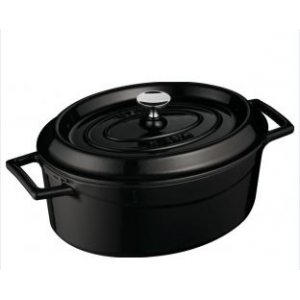 Кастрюля L 27см W 20см 4л овальная с крышкой LAVA GCC000256